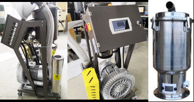 Loading Raw Materials Vacuum Autoloader Conveying Large Amount Granules ...